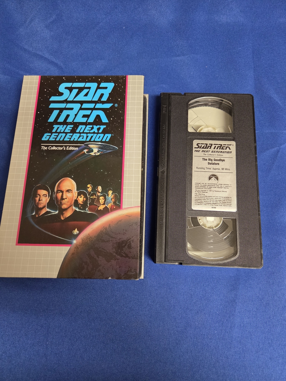 Star Trek: The Next Generation Collector's Edition VHS - Black